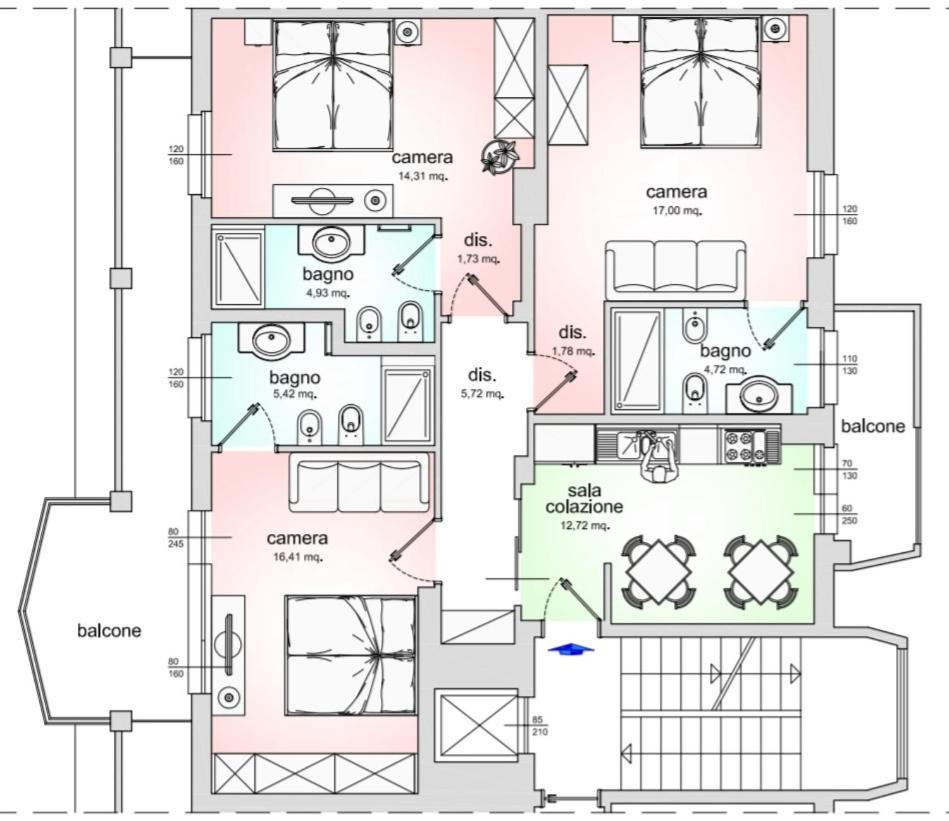 B&B Le Albarelle Екстер'єр фото